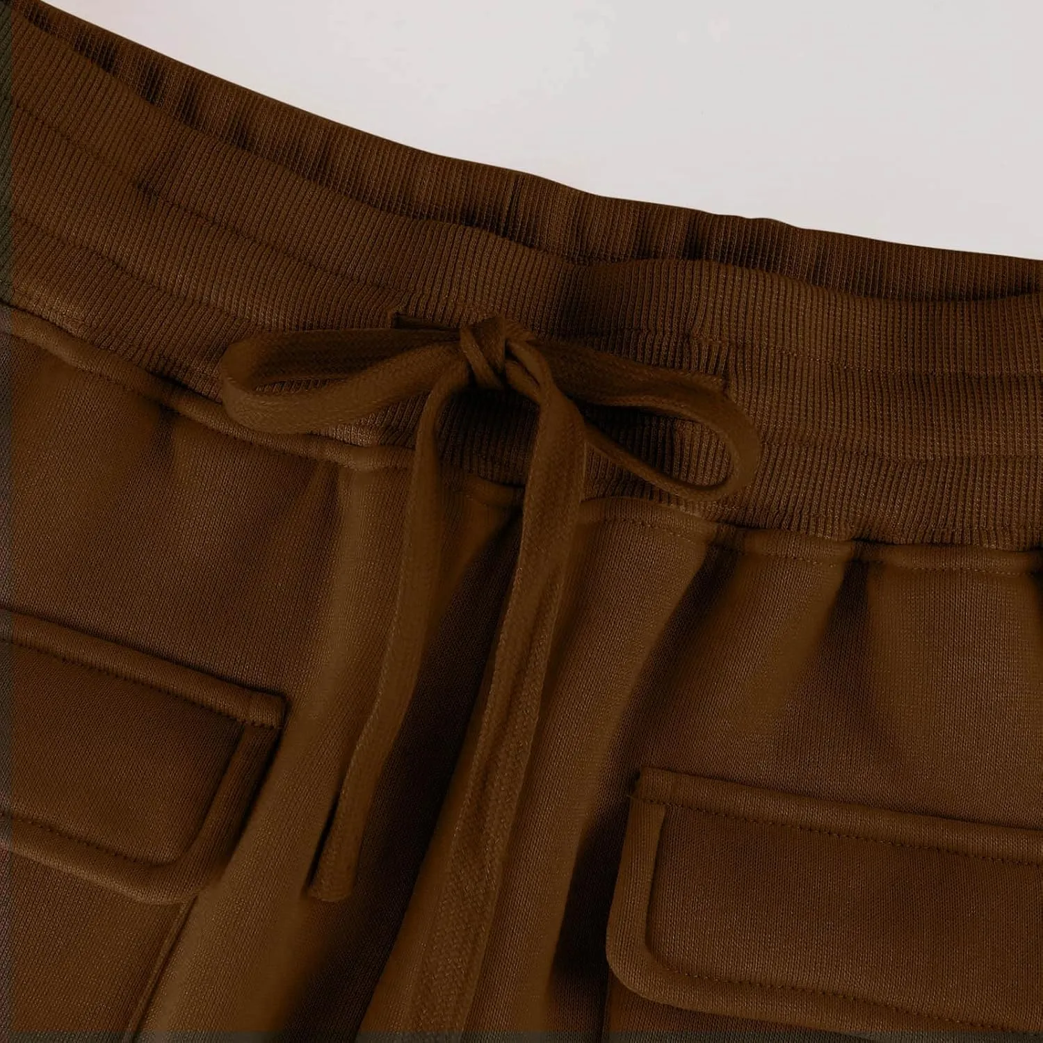 Baggy Cargo Sweatpants for Women Casual Fleece High Waisted Joggers Pants Oversized Fall Outfits Y2k Clothes 2024