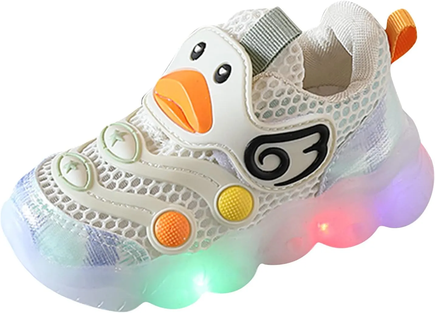Big Kid Slip Shoe Children Shoes Sports Shoes Light Shoes Small White Shoes Light Board Fashion Kids Shoes