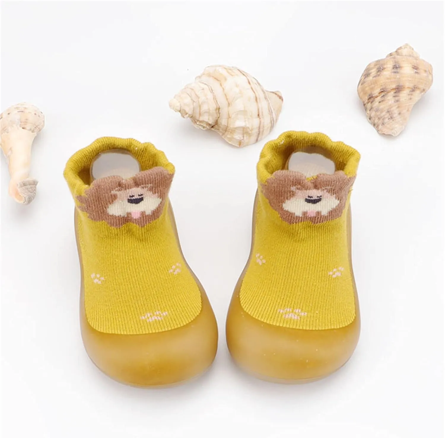 Boy Girl Baby Sock Shoes,0-3 Years Newborn Baby Boys Girls Sock Shoes Cute Cartoon First Walking Shoes Prewalker