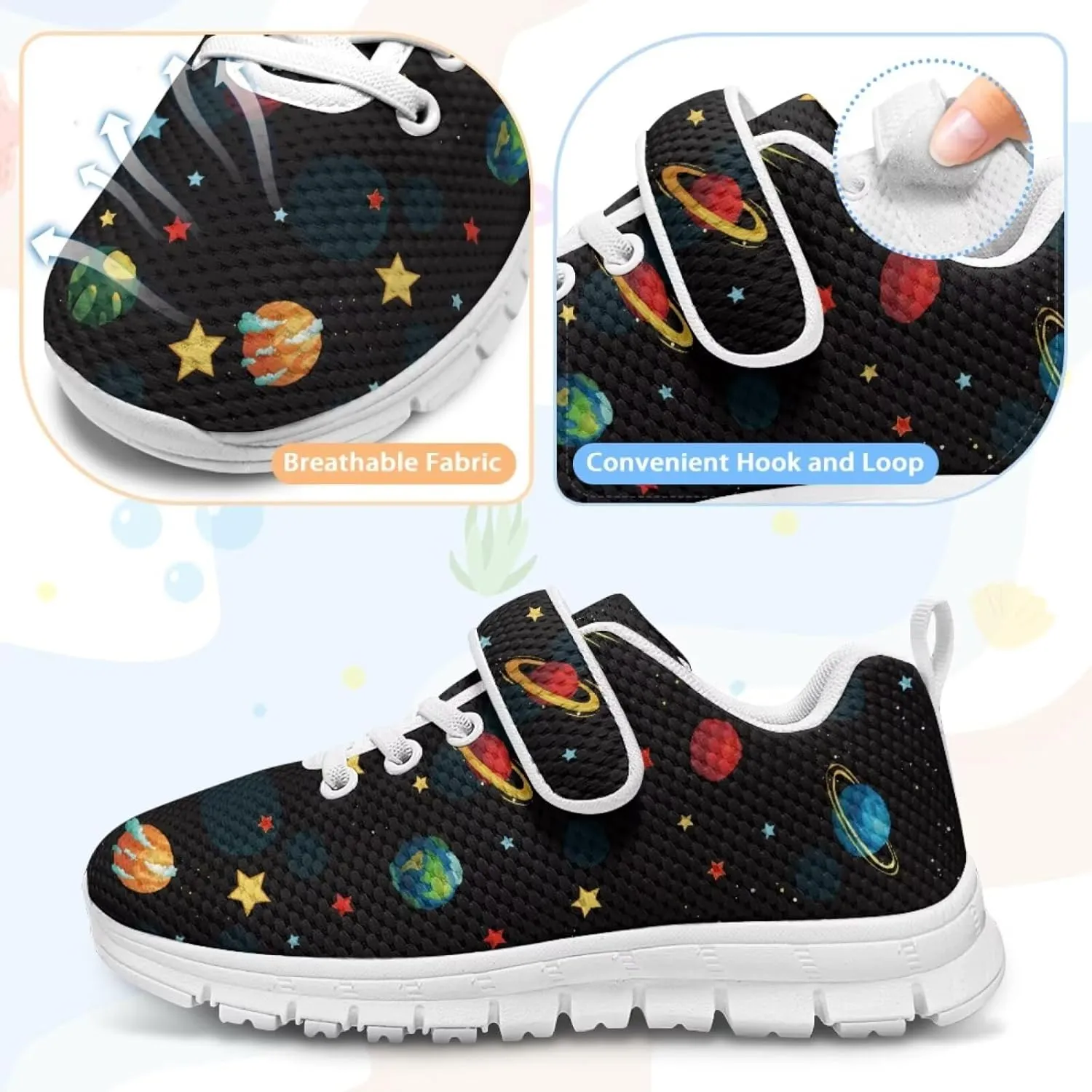 Boys School Running Shoes Little Kids Sport Slip On Shoes Cool Sneakers