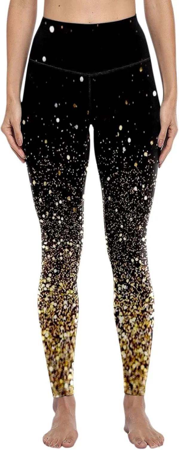 Butt Lifting Leggings for Women Tummy Control-High Waisted Yoga Pants Workout Leggings Buttery Soft Running Leggings