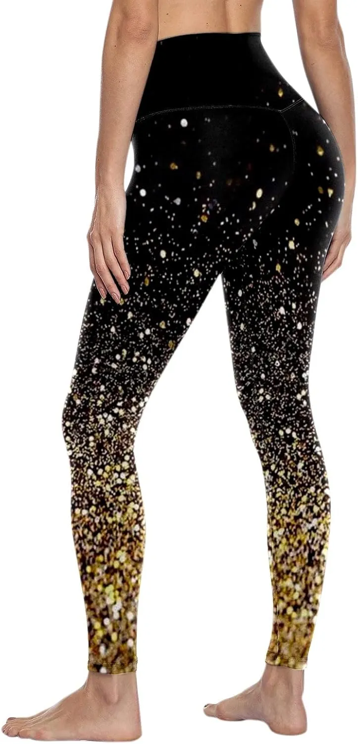 Butt Lifting Leggings for Women Tummy Control-High Waisted Yoga Pants Workout Leggings Buttery Soft Running Leggings