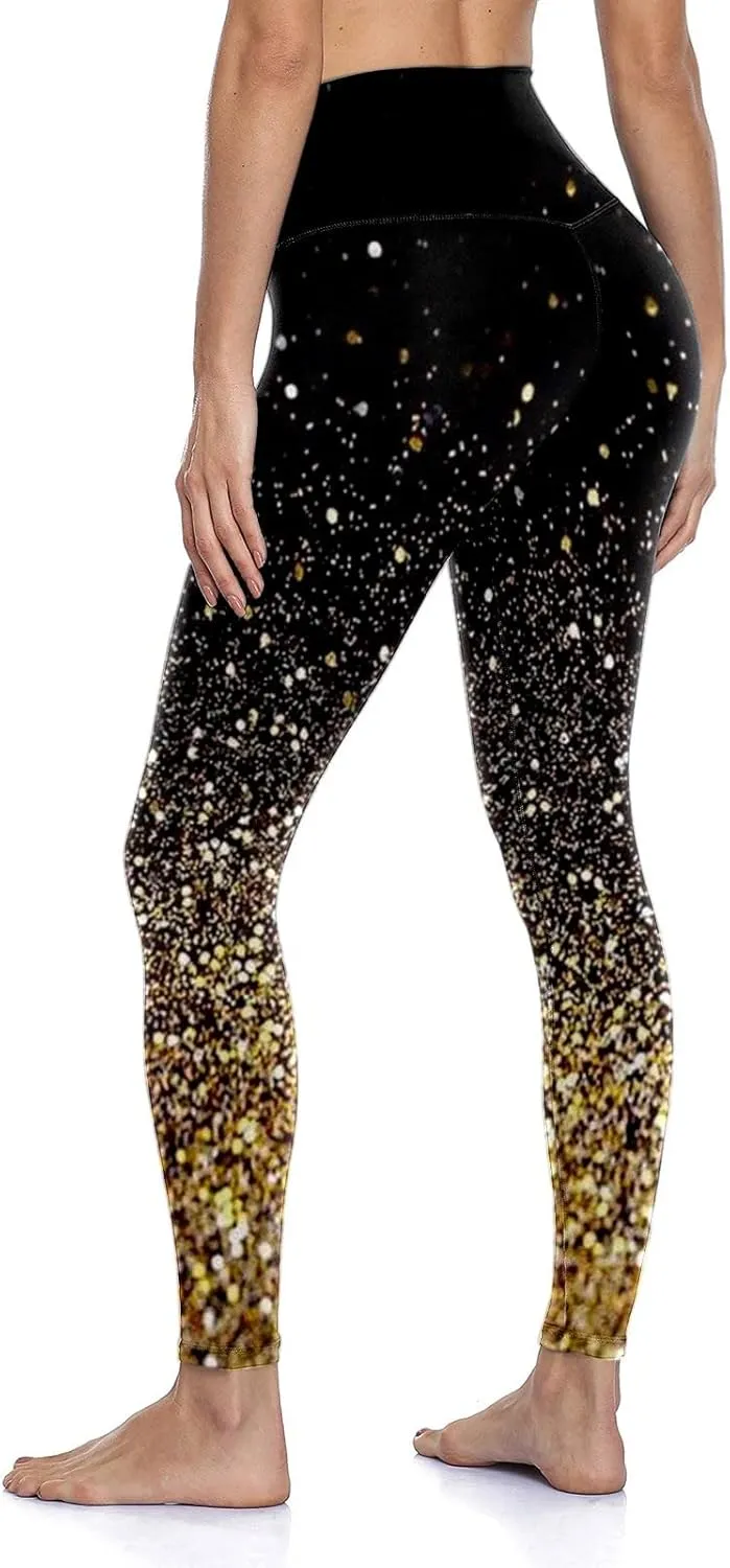 Butt Lifting Leggings for Women Tummy Control-High Waisted Yoga Pants Workout Leggings Buttery Soft Running Leggings