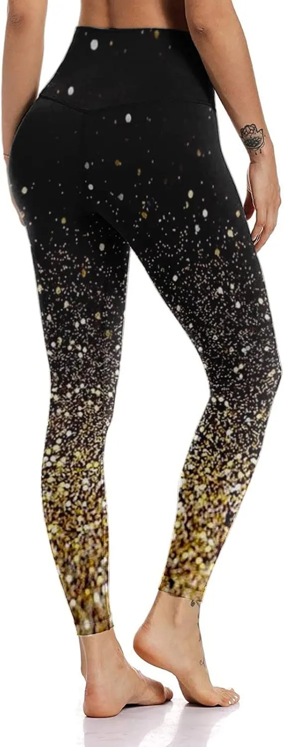 Butt Lifting Leggings for Women Tummy Control-High Waisted Yoga Pants Workout Leggings Buttery Soft Running Leggings