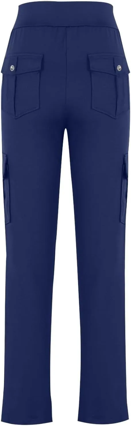 Butt Lifting Leggings with Pockets Workout Cargo Leggings High Waist Yoga Pants Workout Running Tights Leggings