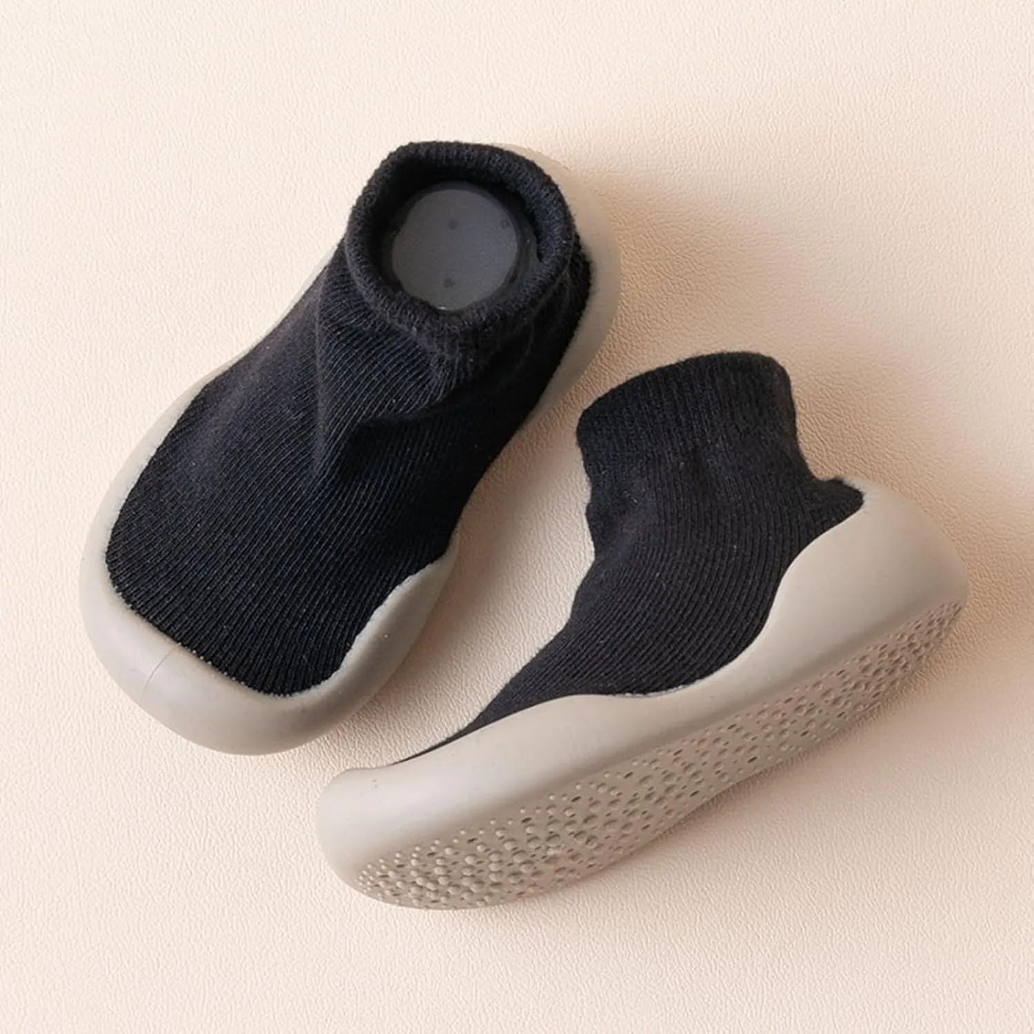 Cathalem Baby Sock Shoes Baby Walking Shoes Infant Breathable Slippers with Soft Rubber Sole Baby Boys Girls Slip On Sneakers