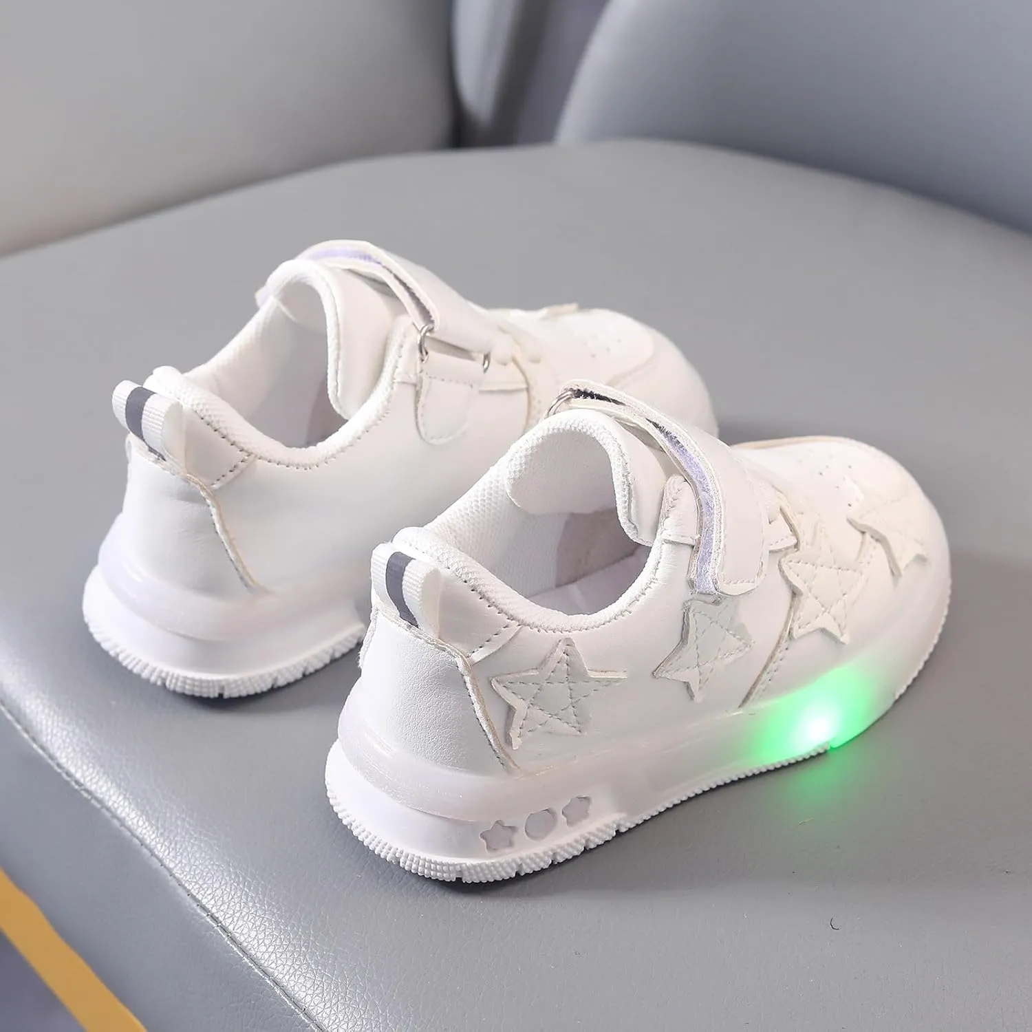 Cathalem Children's Casual Shoes Girls Leather Baby Toddler Soft Up Lace Kids Infant Sneakers Shoes Baby Tennis Shoes