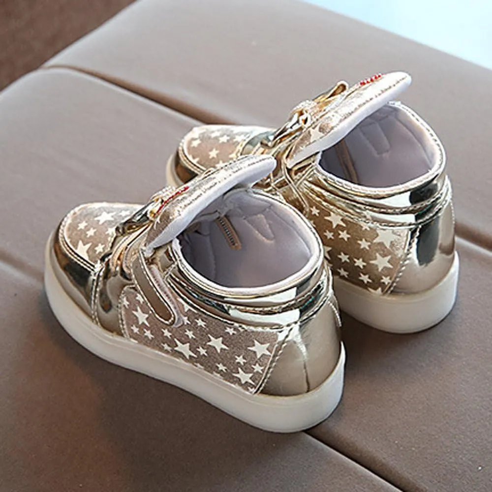 Children Baby Girls Boys Breathable Mesh Led Luminous Sport Run Sneakers Shoes Toddler Shoes Girls Best Gift