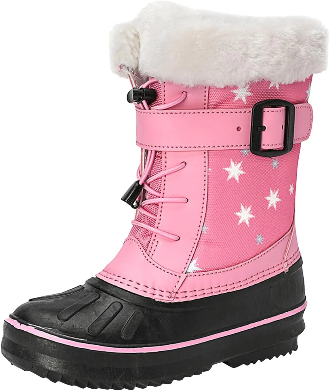 Children Shoes Snow Boots Girls Boys OutdoorBoots Warm Boots with Cotton Snow Boots Kids Mid Calf Boots