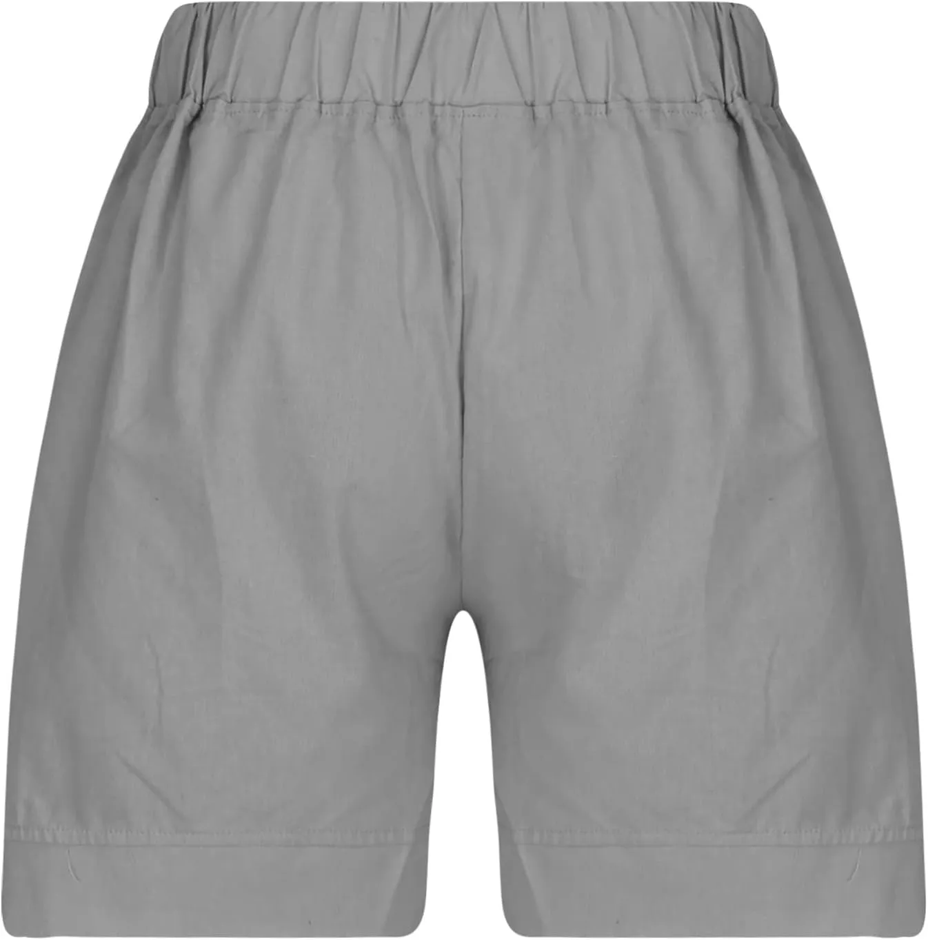 Cotton Linen Shorts for Women Casual Comfy Shorts Summer Loose Fit Shorts Loose Fit Bermuda Shorts with Pockets