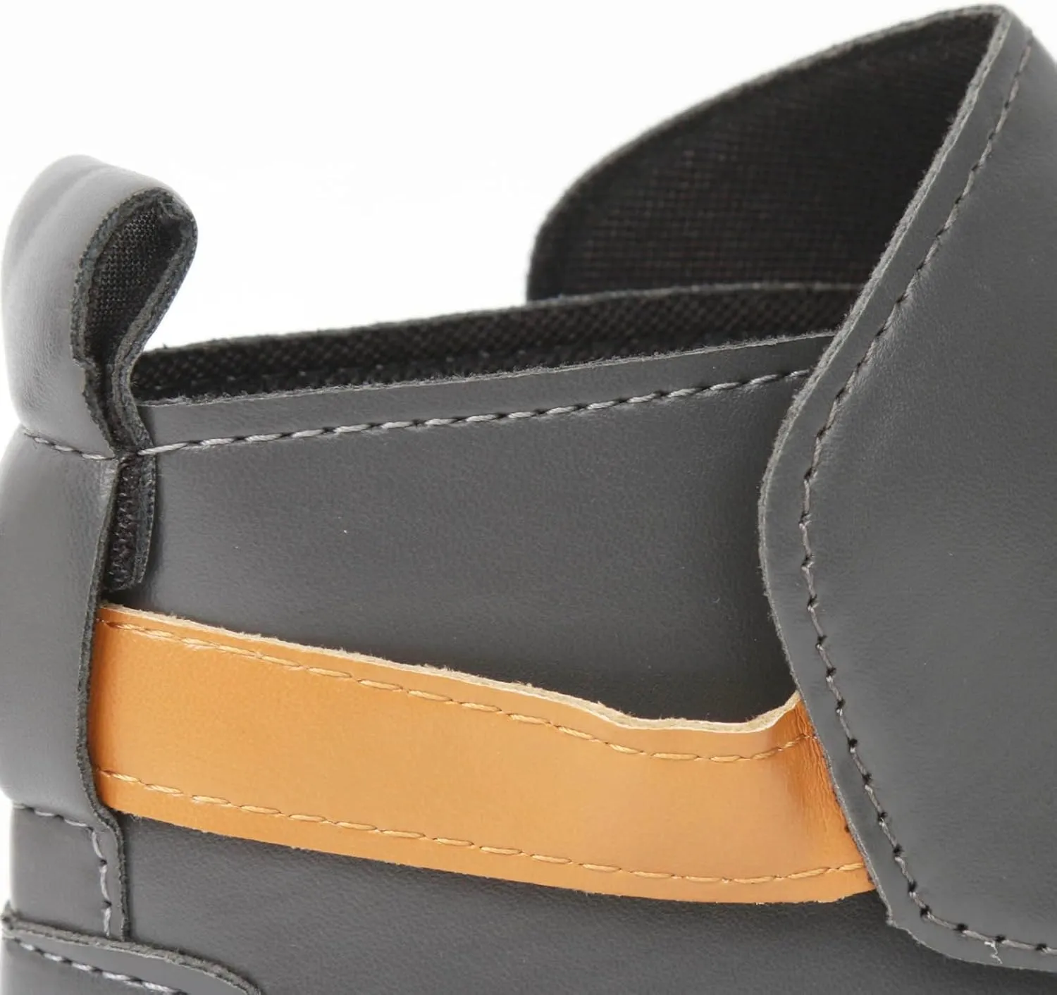 Cowboy Boots for Women Snow Boots Round Toe No Heel Arch Support Boots Side Zipper Vintage Leather Flat Booties