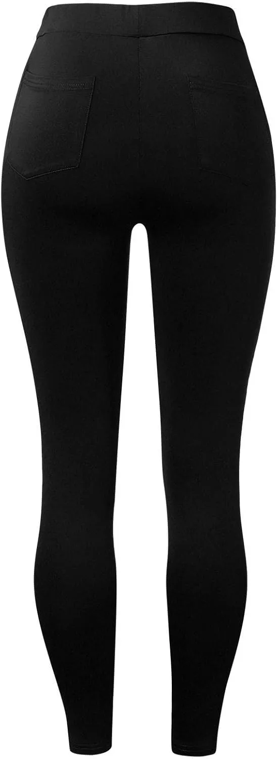 Crossover High Waisted Black Flared Yoga Leggings for Women Tummy Control Leggings for Women Women Leggings with