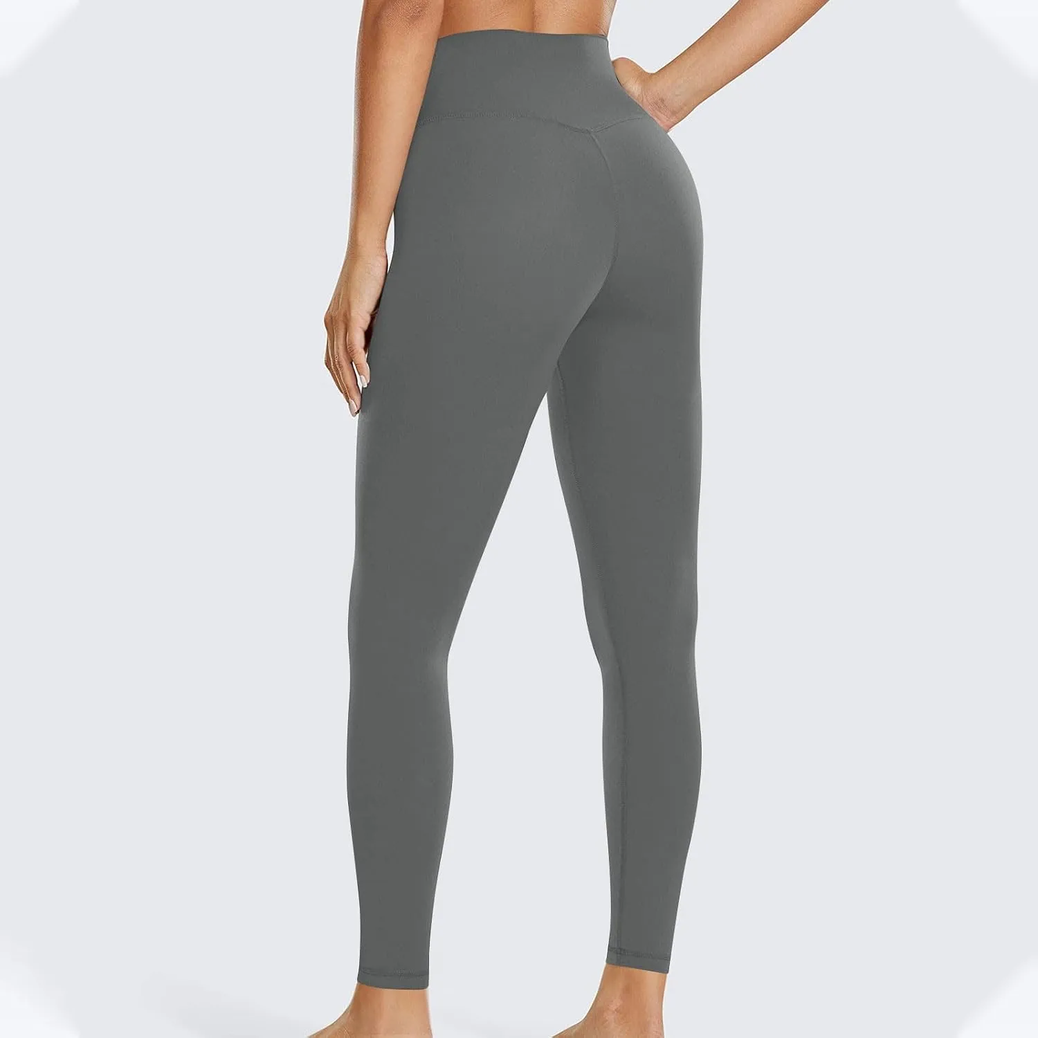 Crossover Leggings for Women High Waist Tummy Control Leggings Compression Workout Leggings Lightweight Yoga Pants