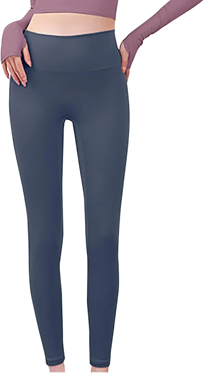 Dademeo Print Leggings Stretch Leggings for Women Athletic Leggings High Waist Soft Comfy Training Gym Running Fitness Pants