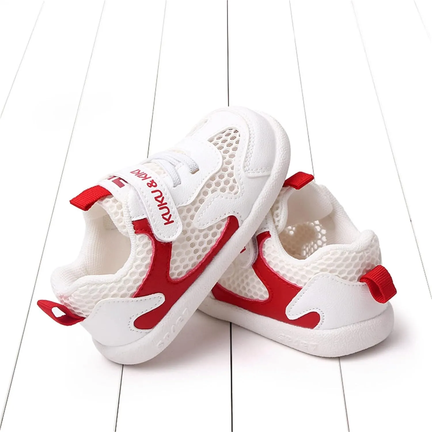 Fashion Summer Children Infant Toddler Shoes Boys and Girls Sneakers Flat Bottom Infant Walking Shoes 6-12 Months