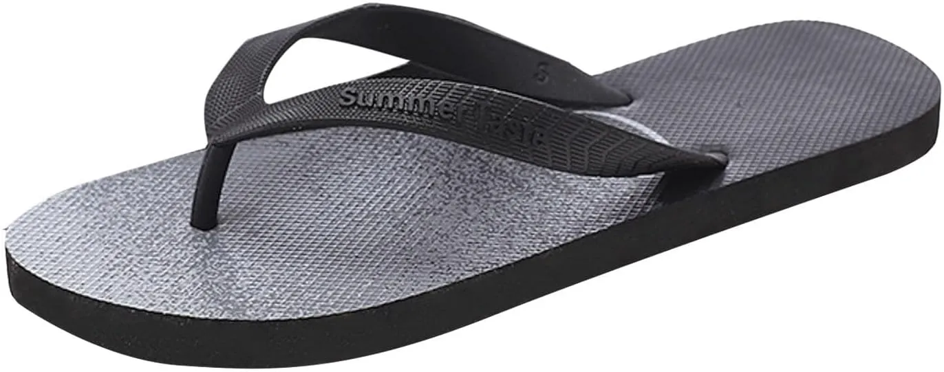 Flip Flops for Women Womens Arch Support Flip Flops Beach Sandals for Women Slip on Lightweight Athletic Thong Sandals