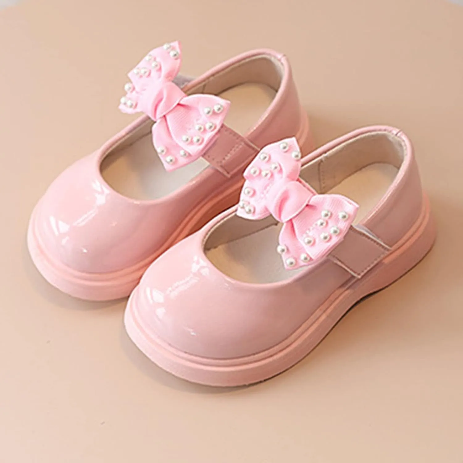 Girl Sandal Shoes Girls Sandals Children Shoes Pearl Bow Tie Princess Shoes Dance Shoes Dog Girls Slippers