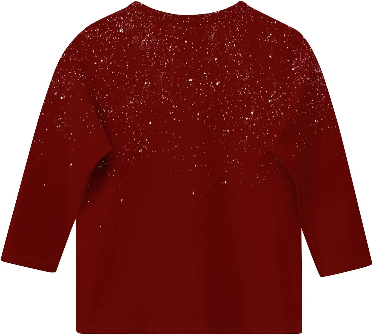 Girls 3/4 Length Sleeve Tops Casual Round Neck Cute Tops Fashion Loose Fit T-Shirts Girls Tops and Blouses