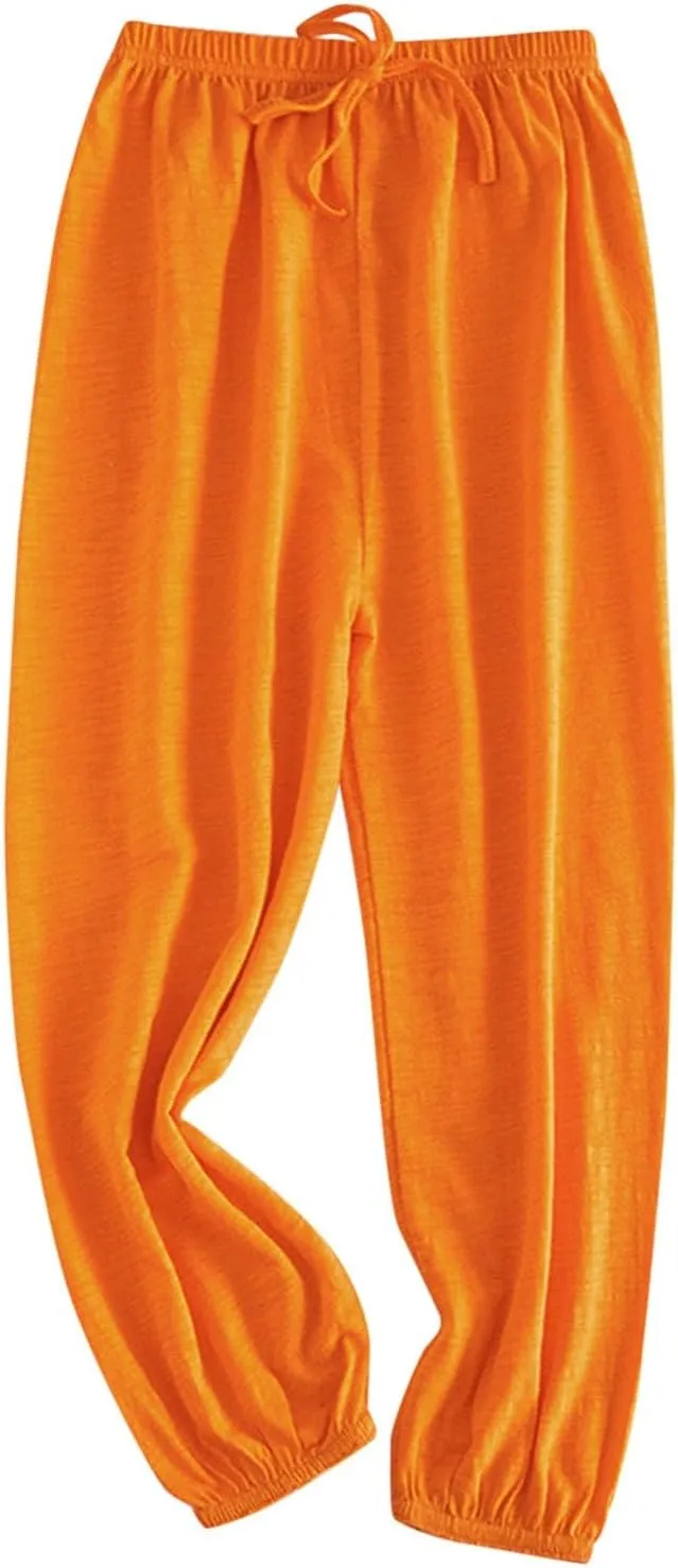 Girls' Activewear Trousers Toddler Solid Pants Boys Girls' Tracksuit Jogging Pants Kids Casual Pants Beach Pants