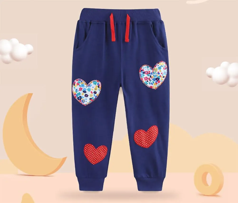 Girls Pants Girls Sweatpants Sports Pants Casual Pants Cotton Pants Jogger Pants Daily Trousers for Girls-1