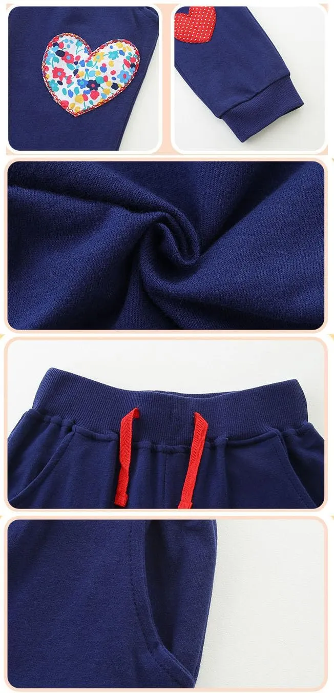 Girls Pants Girls Sweatpants Sports Pants Casual Pants Cotton Pants Jogger Pants Daily Trousers for Girls-1