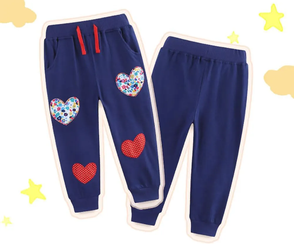 Girls Pants Girls Sweatpants Sports Pants Casual Pants Cotton Pants Jogger Pants Daily Trousers for Girls-1