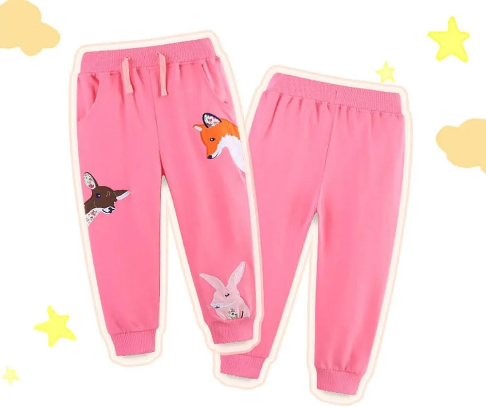 Girls Pants Girls Sweatpants Sports Pants Casual Pants Cotton Pants Jogger Pants Daily Trousers for Girls-22