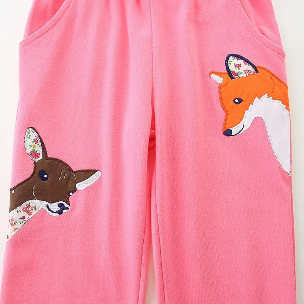 Girls Pants Girls Sweatpants Sports Pants Casual Pants Cotton Pants Jogger Pants Daily Trousers for Girls-22