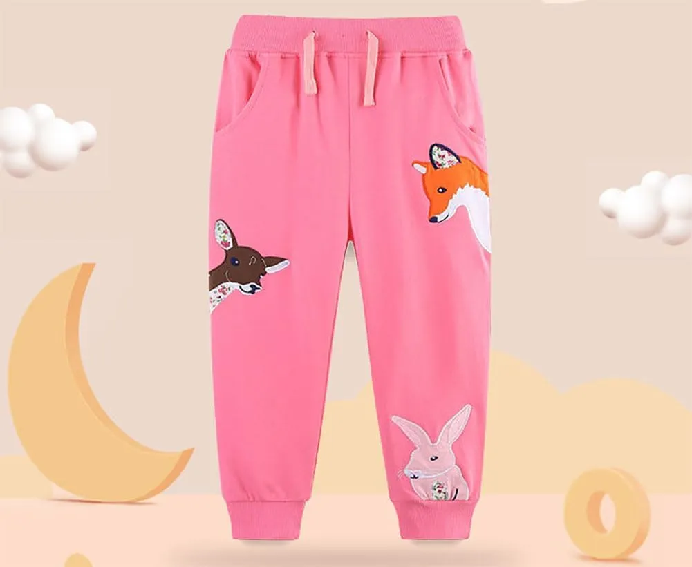 Girls Pants Girls Sweatpants Sports Pants Casual Pants Cotton Pants Jogger Pants Daily Trousers for Girls-22