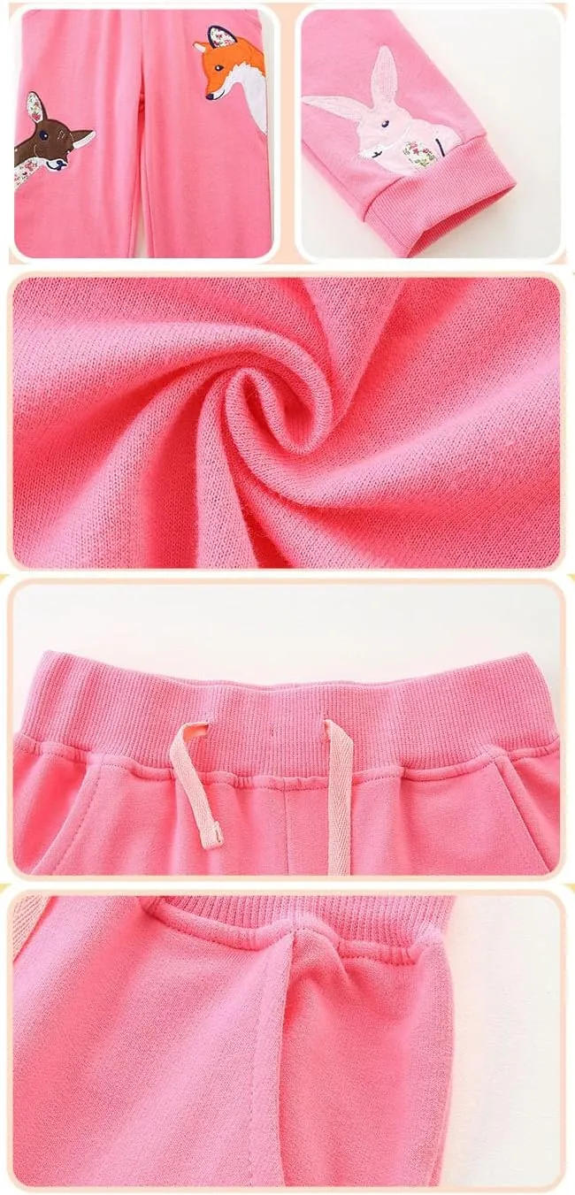 Girls Pants Girls Sweatpants Sports Pants Casual Pants Cotton Pants Jogger Pants Daily Trousers for Girls-22
