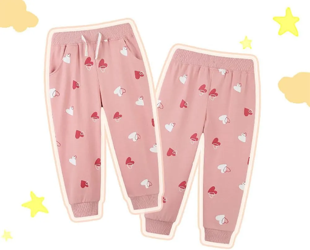 Girls Pants Girls Sweatpants Sports Pants Casual Pants Cotton Pants Jogger Pants Daily Trousers for Girls-57