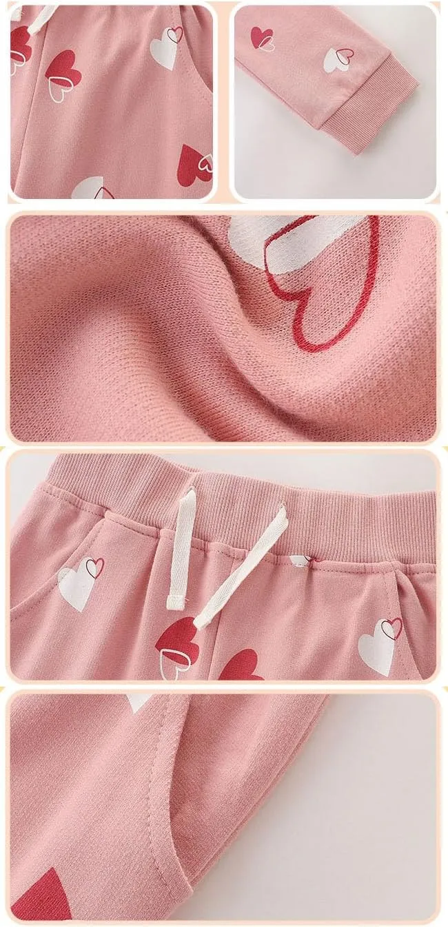 Girls Pants Girls Sweatpants Sports Pants Casual Pants Cotton Pants Jogger Pants Daily Trousers for Girls-57