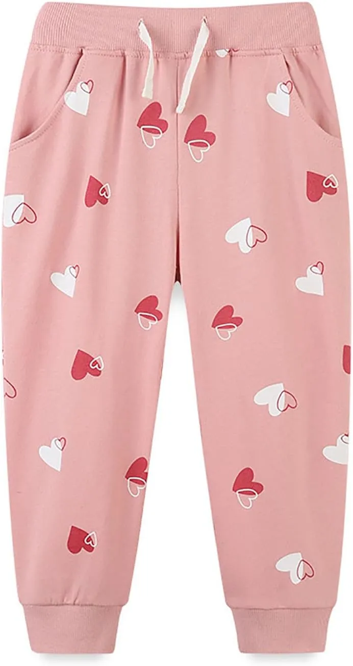 Girls Pants Girls Sweatpants Sports Pants Casual Pants Cotton Pants Jogger Pants Daily Trousers for Girls-57