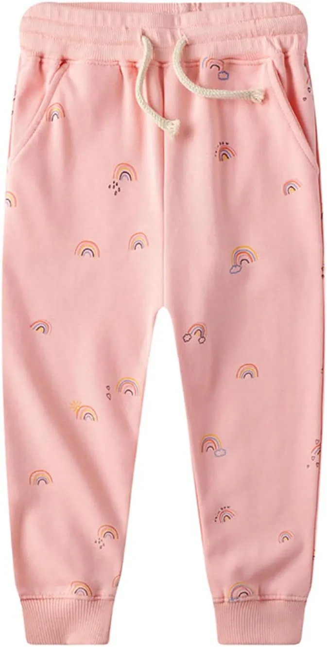 Girls Pants Girls Sweatpants Sports Pants Casual Pants Cotton Pants Jogger Pants Daily Trousers for Girls-71