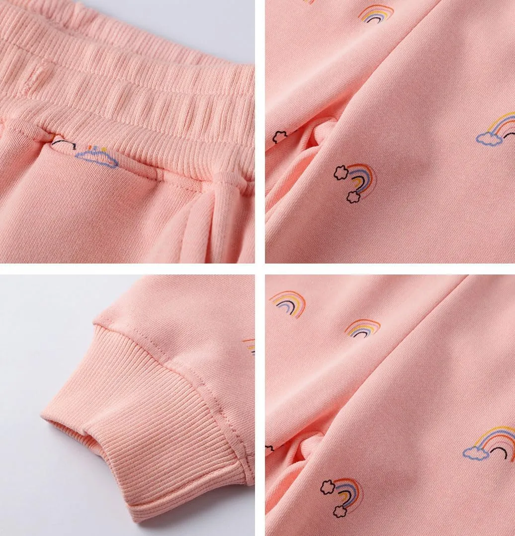 Girls Pants Girls Sweatpants Sports Pants Casual Pants Cotton Pants Jogger Pants Daily Trousers for Girls-71