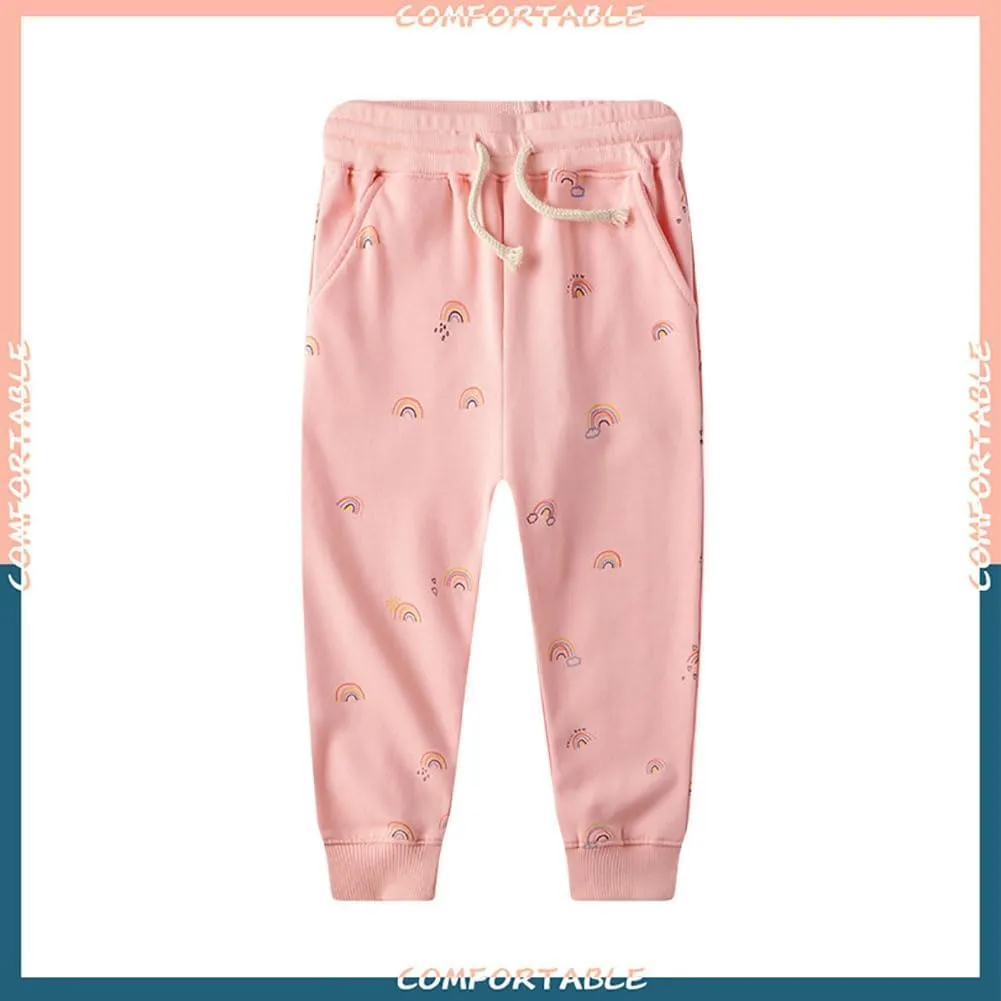 Girls Pants Girls Sweatpants Sports Pants Casual Pants Cotton Pants Jogger Pants Daily Trousers for Girls-71