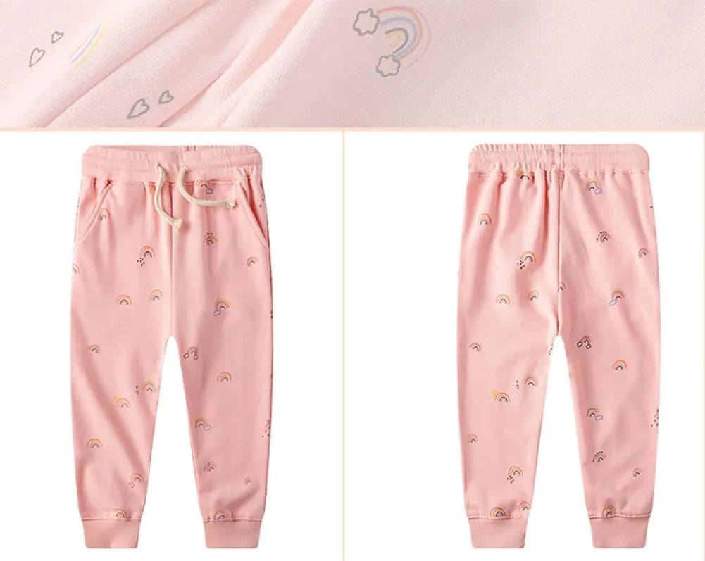 Girls Pants Girls Sweatpants Sports Pants Casual Pants Cotton Pants Jogger Pants Daily Trousers for Girls-71