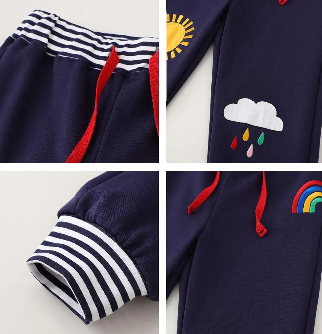 Girls Pants Girls Sweatpants Sports Pants Casual Pants Cotton Pants Jogger Pants Daily Trousers for Girls-85
