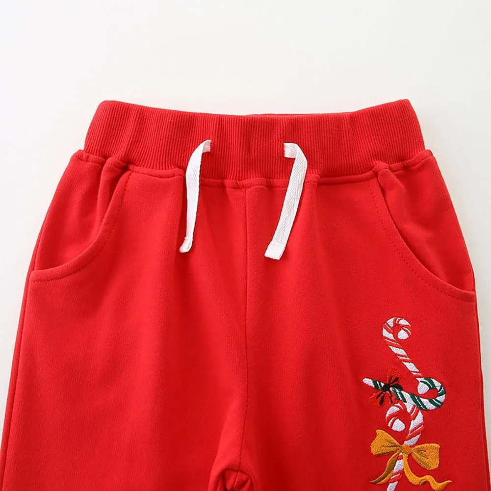 Girls Pants Girls Sweatpants Sports Pants Casual Pants Cotton Pants Jogger Pants Daily Trousers for Girls-8