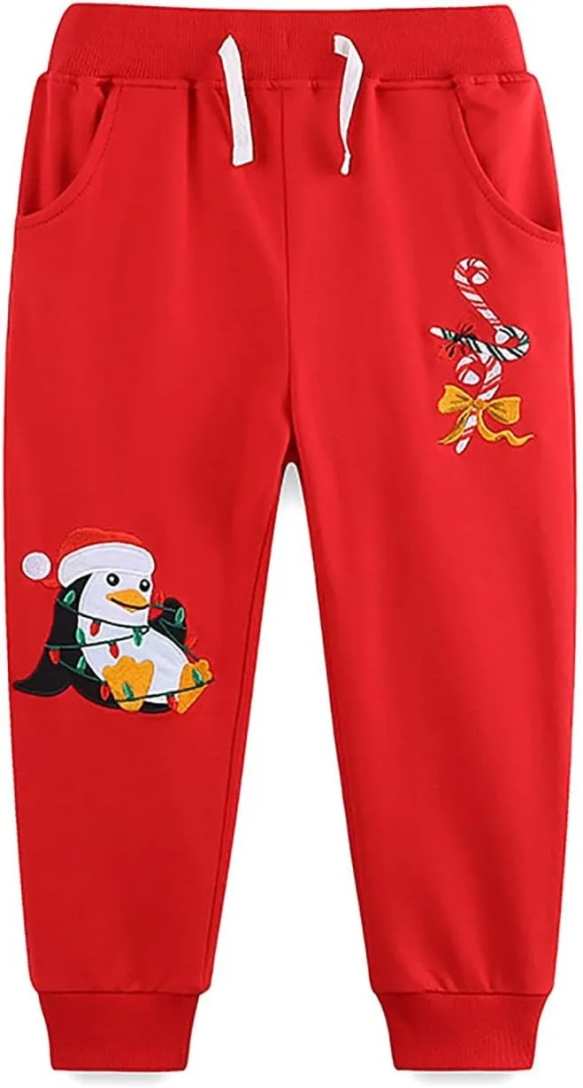 Girls Pants Girls Sweatpants Sports Pants Casual Pants Cotton Pants Jogger Pants Daily Trousers for Girls-8