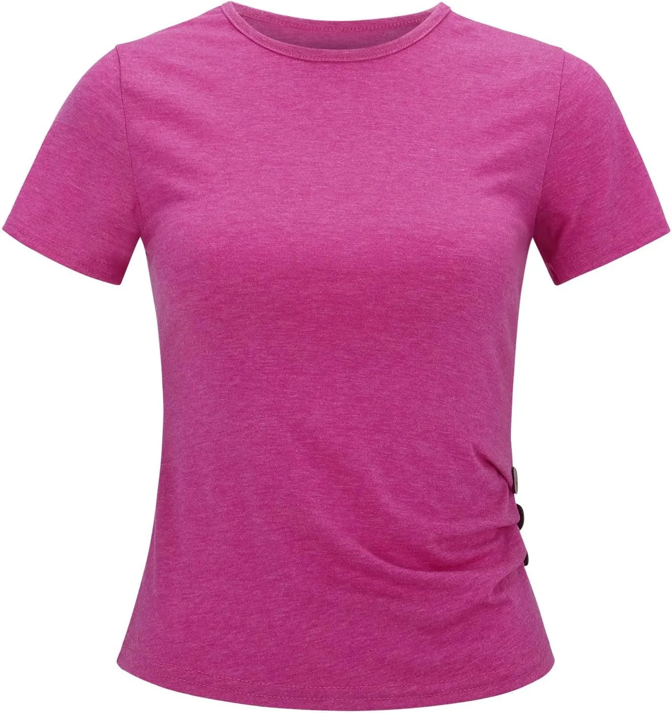 Girls Three Quarter Sleeve Tops Tshirt Casual Tops Front Blouse Tee Kids Girls Tops Kids Tees Girls