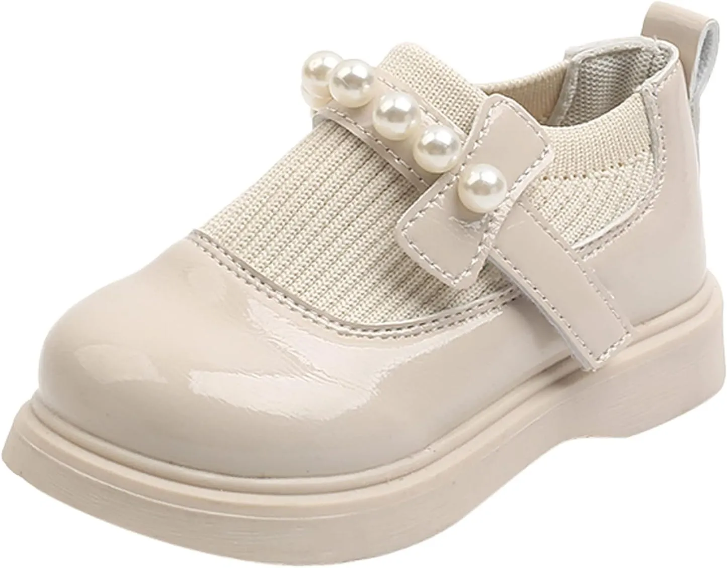 Girls Toddler Little Kid Big Kid Dress Flat Ballerina Shoe Leather Shoes Comfort Dress Shoes Single Booths for Kids
