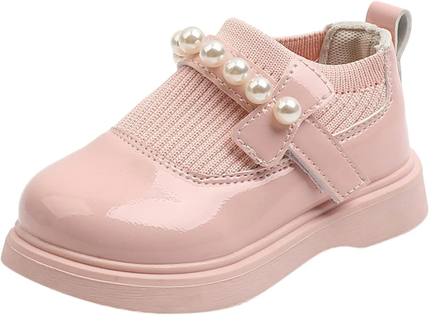 Girls Toddler Little Kid Big Kid Dress Flat Ballerina Shoe Leather Shoes Comfort Dress Shoes Single Booths for Kids