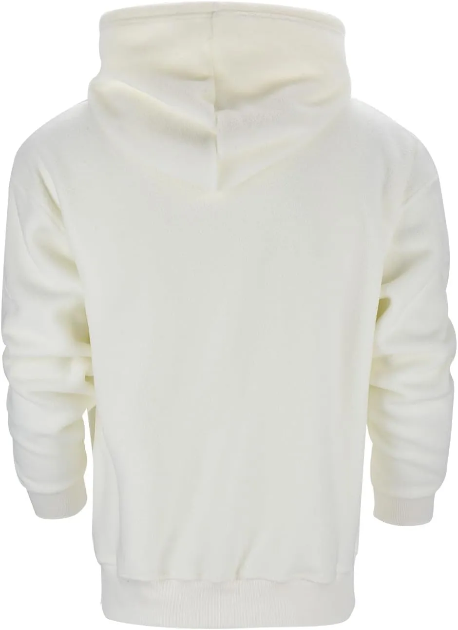 Hoodies for Men Winter Fleece Soft Pullover Sweatshirt Long Sleeve Warm Heavyweight Casual Tops Outfits