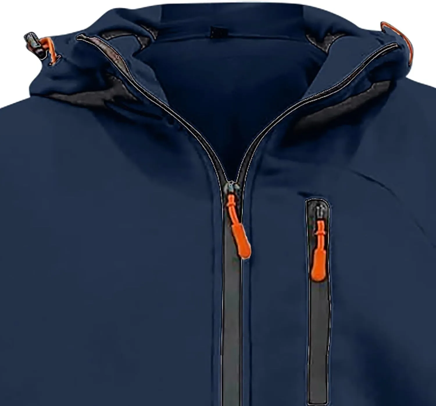 Hoodies for Men Zip up Lightweight Hoodie Big and Tall Sweatshirt Casual Fashion Jackets Fall Tops with Zip Pockets
