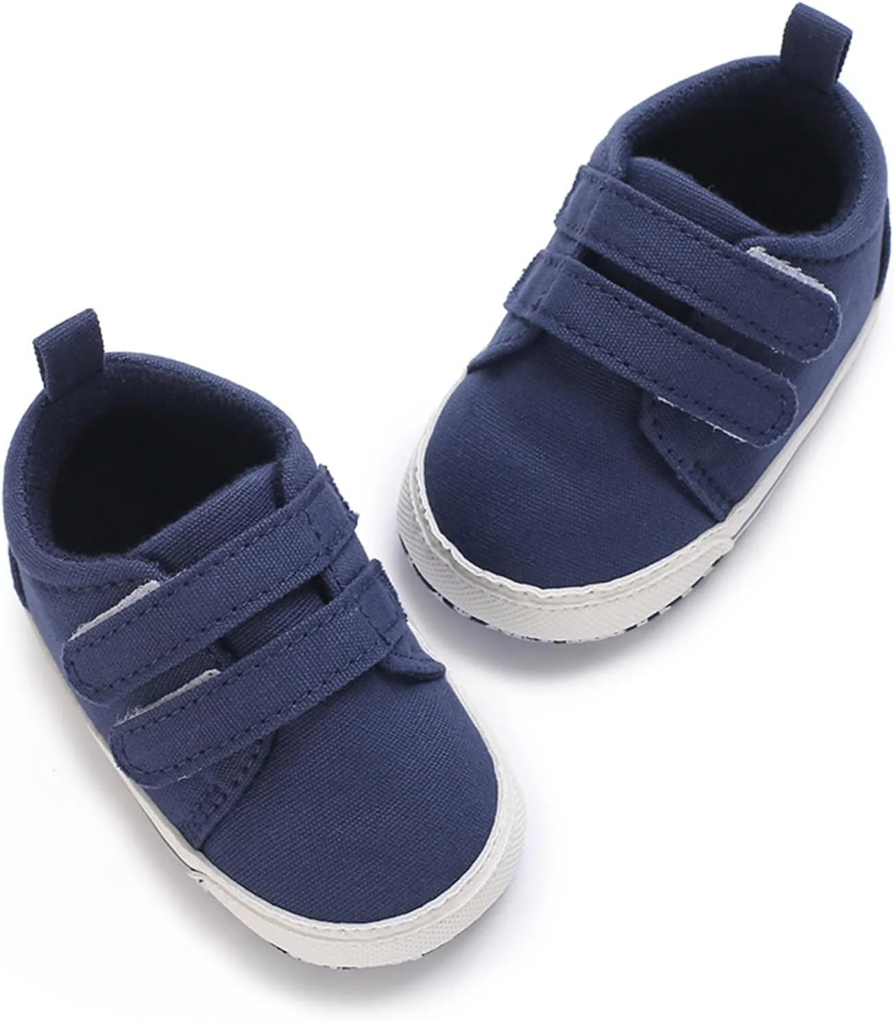 Infant Boys Girls Ankle Sneakers Lightweight Comfortable High Top Flat Bottom Casual Shoes for Outdoor Walking
