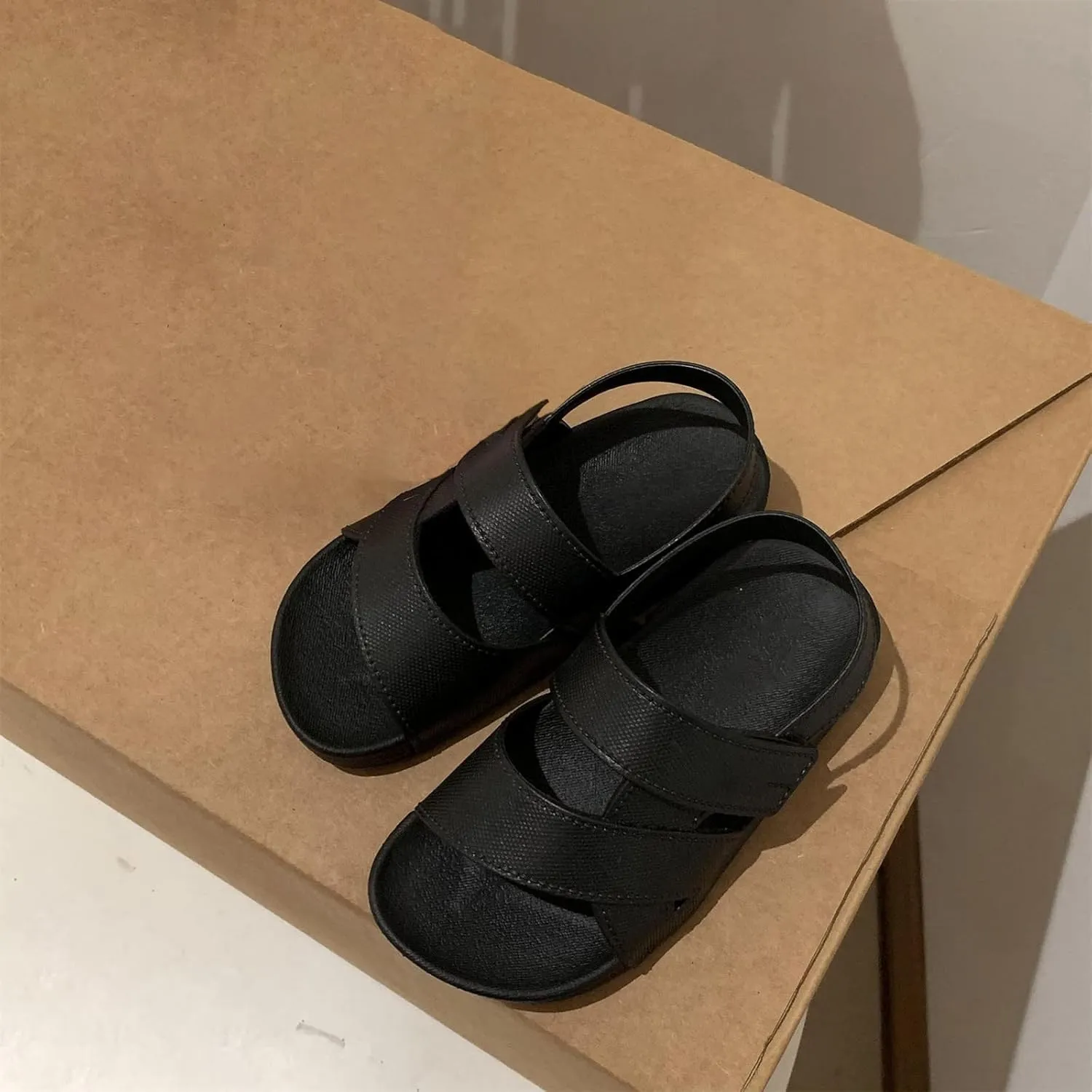 Infant Toddler Girls Jelly Sandals Summer Beach Open Toe Soft Water Shoes Infant Girl Vacation Casual Shoes