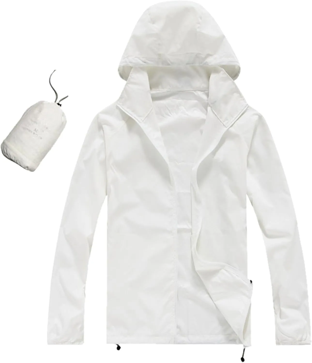 Jacket Men's Lightweight Waterproof Rain Shell Jacket Raincoat with Hood for Golf Cycling Windbreaker Outdoor Coat