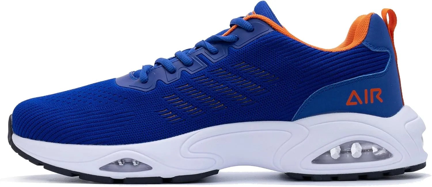 JARLIF Men's Running Shoes Athletic Cushioned Tennis Shoes Comfortable Supportive Sport Gym Jogging Sneaker