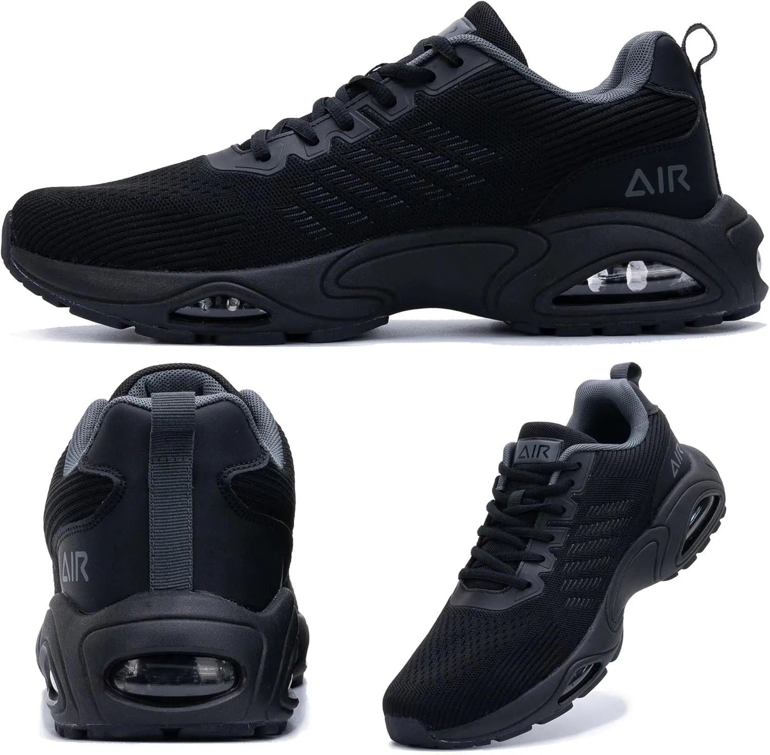 JARLIF Men's Running Shoes Athletic Cushioned Tennis Shoes Comfortable Supportive Sport Gym Jogging Sneaker